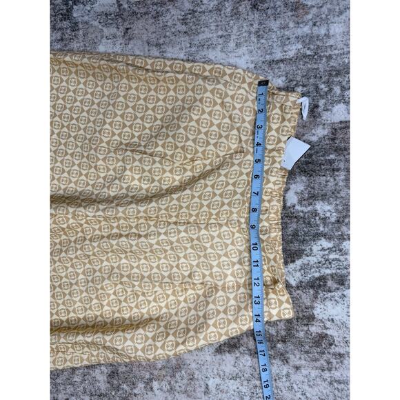 NWT Anthropologie Mon Renn Monikh Pant Boho Resort Satin Wide Leg High Waisted - Picture 8 of 9